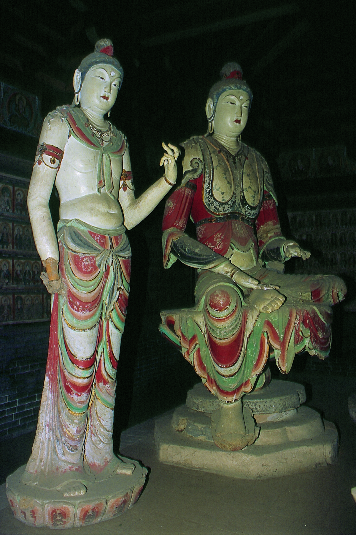 传神写照正在阿堵——五代彩塑