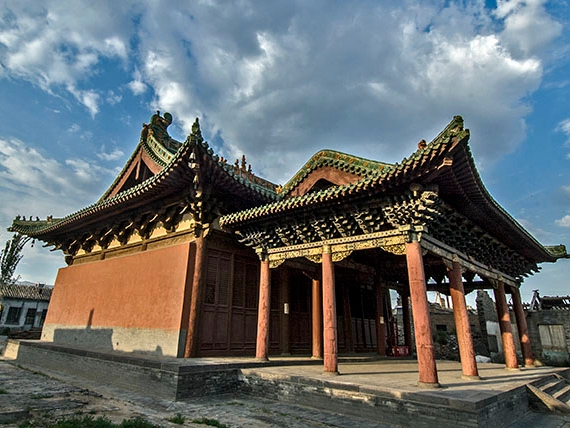 大同关帝庙大殿