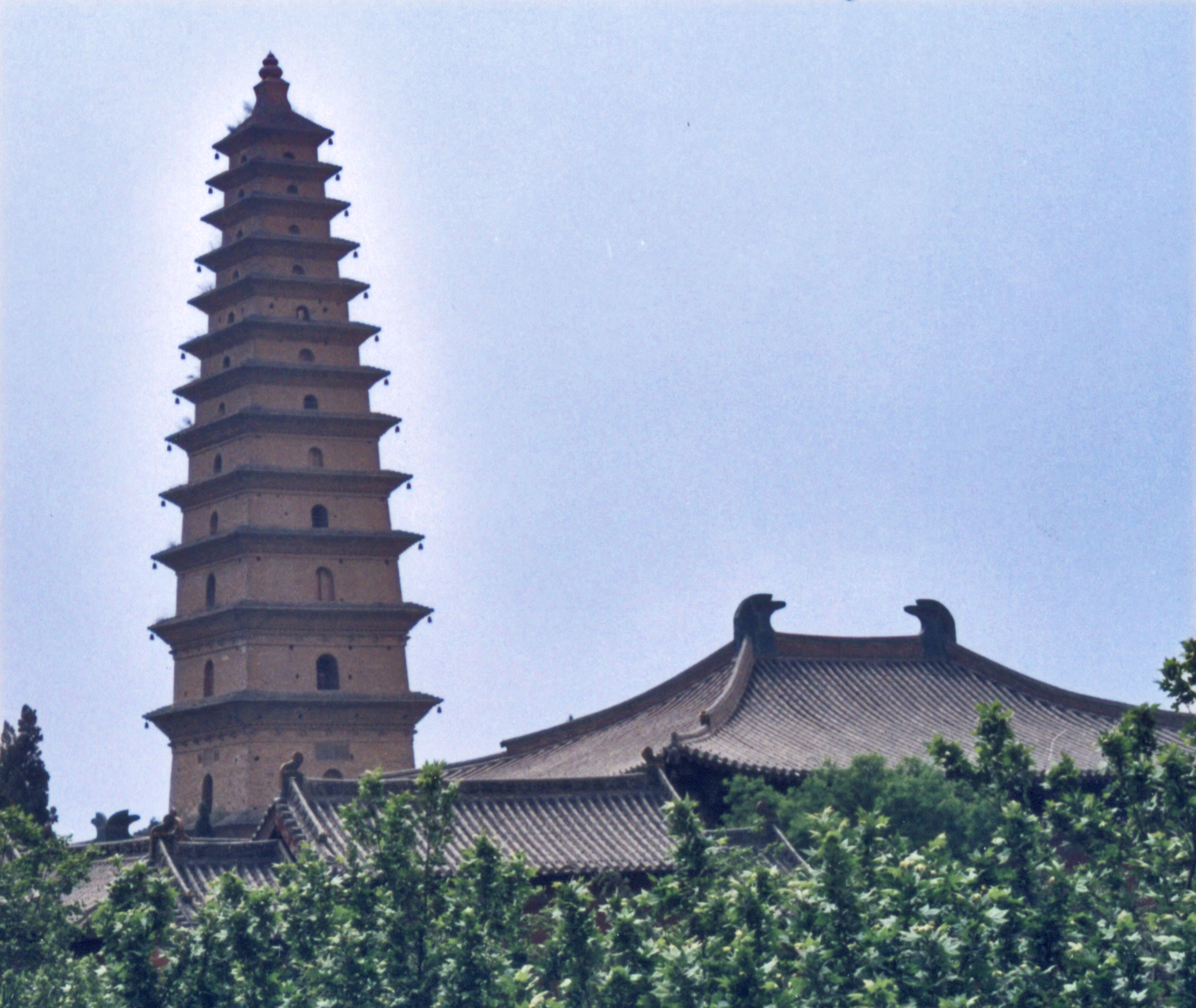 普救寺塔