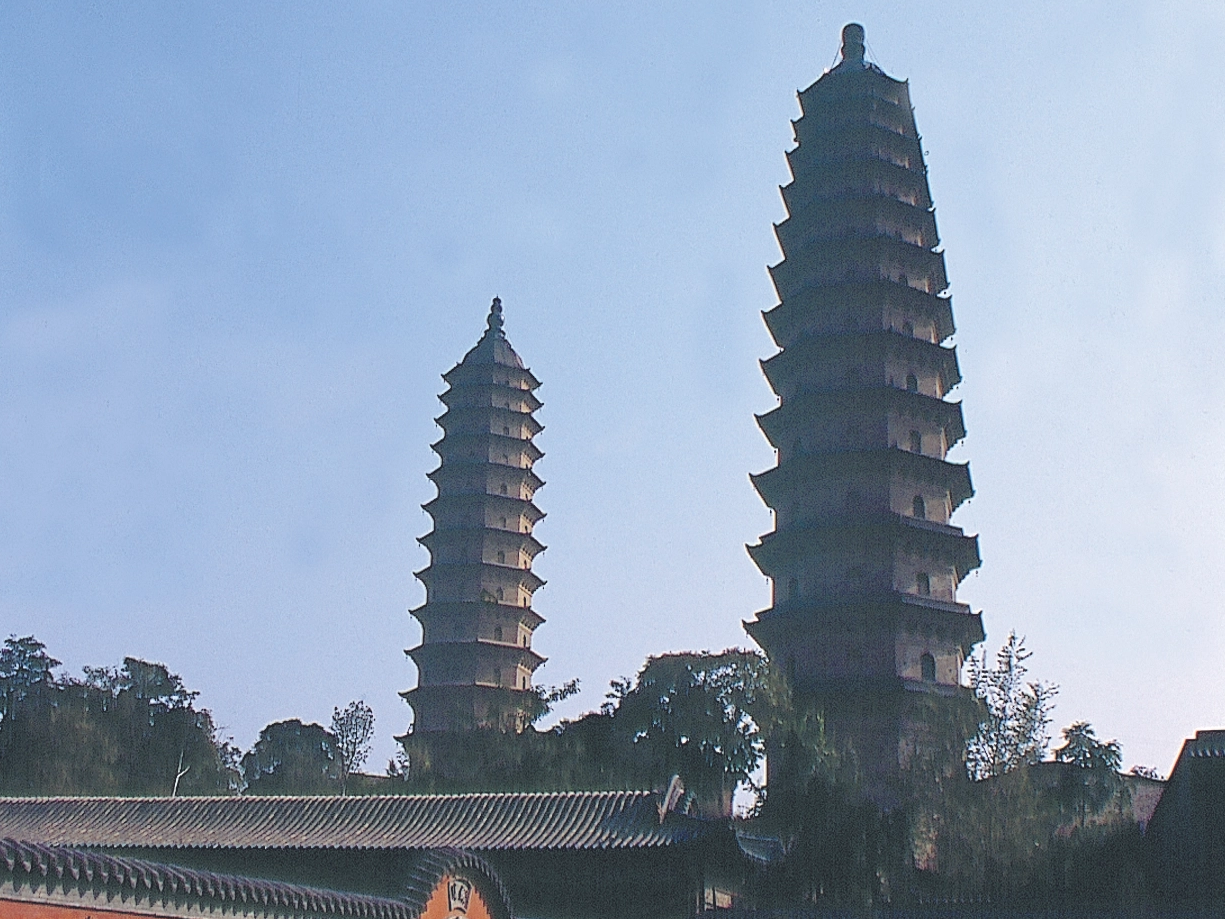 永祚寺双塔