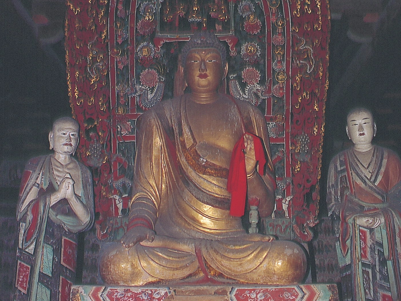 五代彩塑