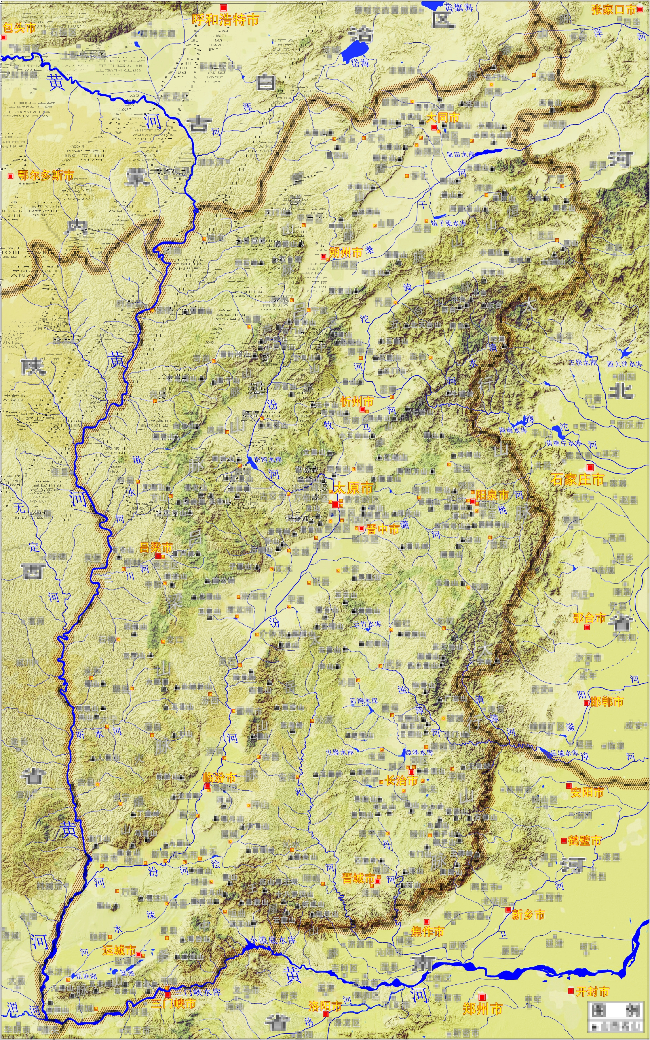 山西名山-《山西文化资源地图》审图号-晋S(2010)004号