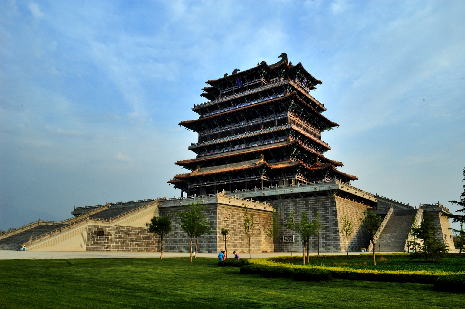 鹳雀楼-黄河铁牛-普救寺