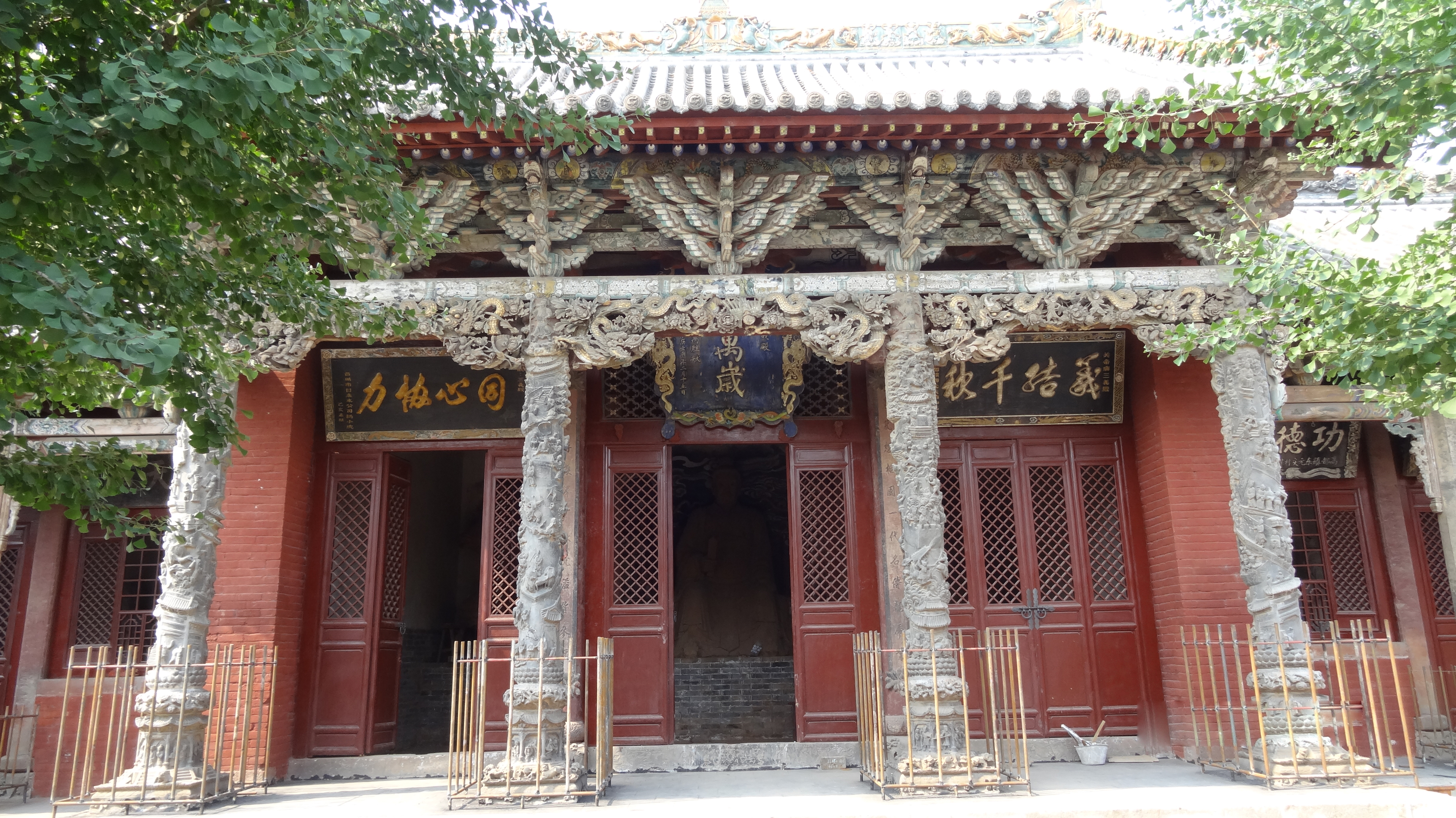 泽州县府城村关帝庙关帝殿l0