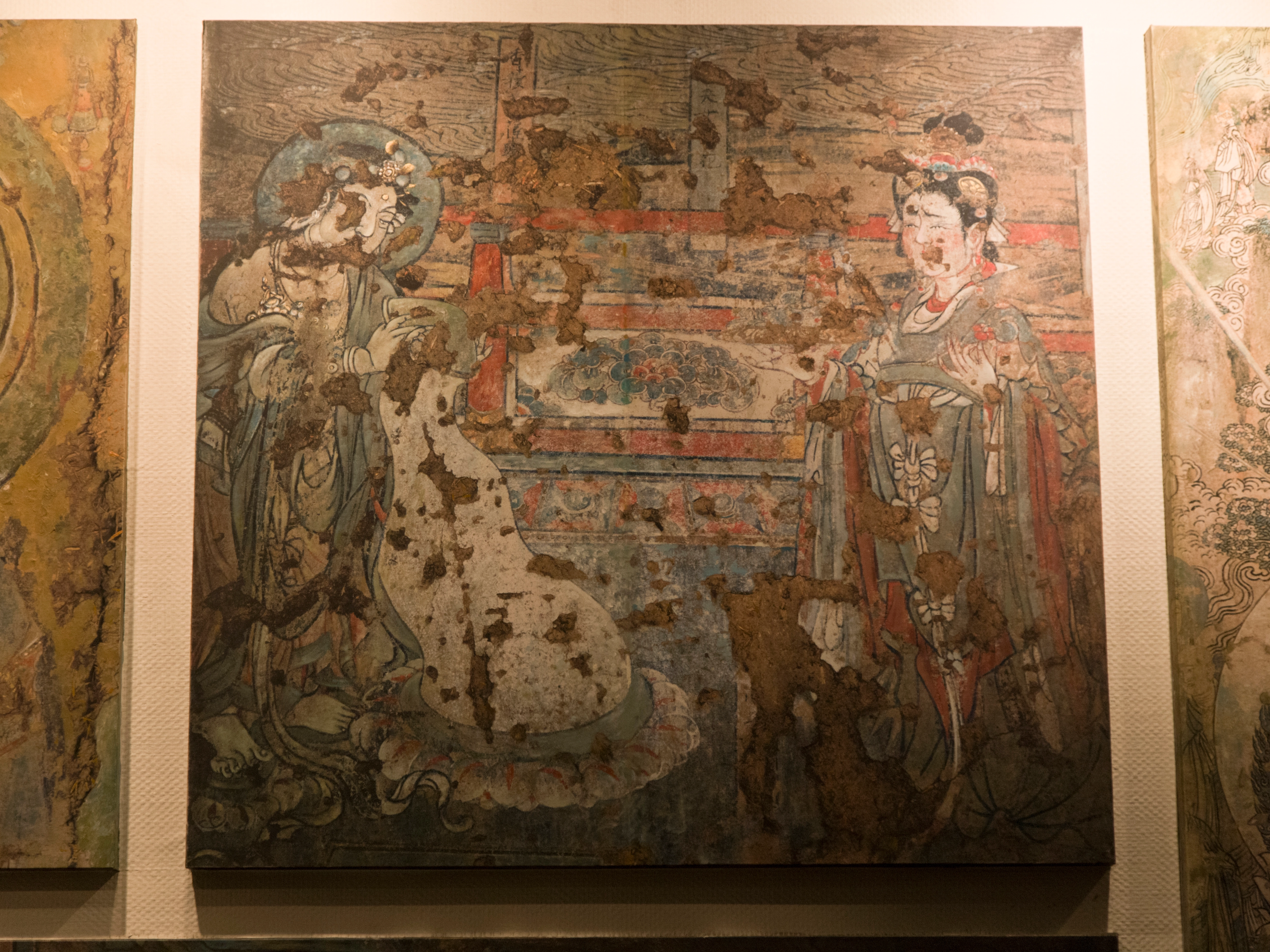 天女：后晋，平顺县大云院弥陀殿