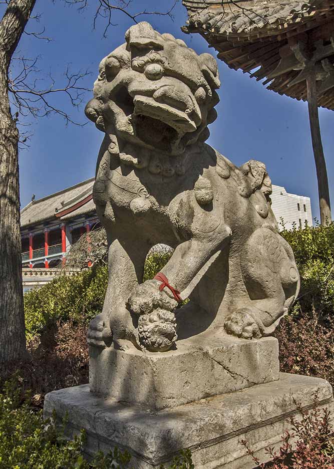 长子崔府君庙大殿